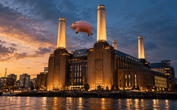 Apple abre un recinto en la central de ‘Animals’ de Pink Floyd