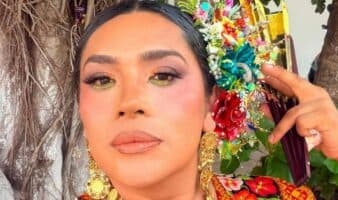 Balean casa de Elvis Guerra, diseñadora muxe que vistió a Sheinbaum para el Grito de Independencia