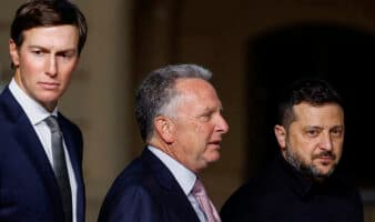 Witkoff y Kushner se reúnen en Kiev con Zelenski tras sus contactos con Putin