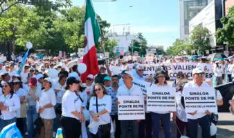 Marcha por la paz reúne a miles en Culiacán, a dos años del recrudecimiento de la violencia