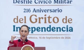 'México no se doblega, no se arrodilla y nunca se vende': Sheinbaum