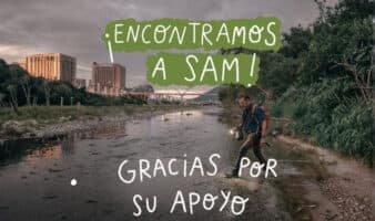 Localizan con vida a Samuel Cardona, activista ambiental desaparecido en Monterrey
