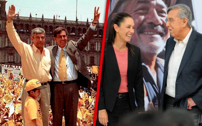 López Obrador y Sheinbaum lamentan muerte de Cuauhtémoc Cárdenas; destacan su legado democrático