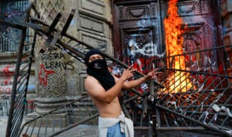 Cinco detenidos por disturbios tras marcha por el agua en Guadalajara