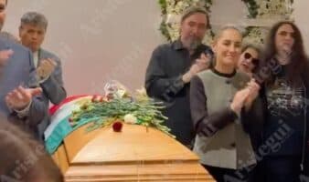 Sheinbaum monta Guardia de honor en velorio a Cuauhtémoc Cárdenas | Video