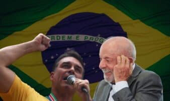 Lula pide 'matar la desgracia' y vencer a Flávio Bolsonaro