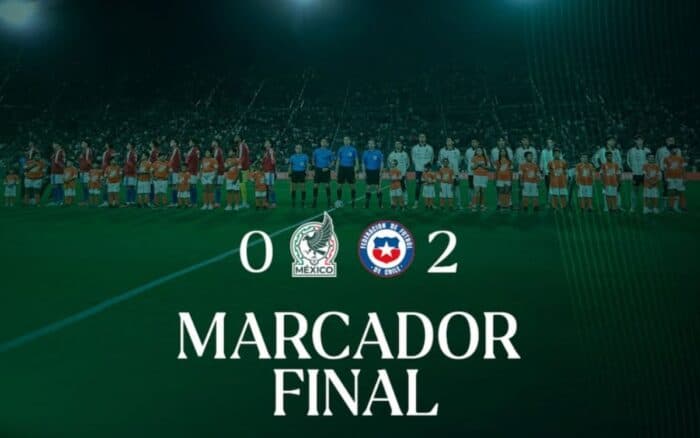 Chile vence 2-0 a México en Los Ángeles en el cierre de la fecha FIFA
